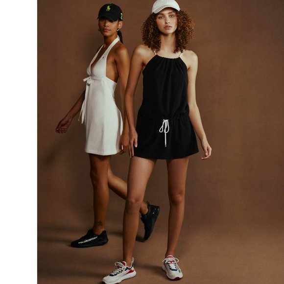 Polo Ralph Lauren Terry Drawstring Cover Up Dress - Picture 3 of 13